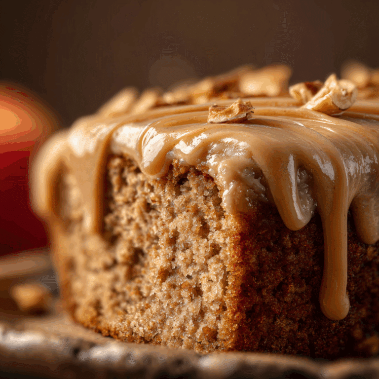 Apple Spice Cake with Brown Sugar Icing