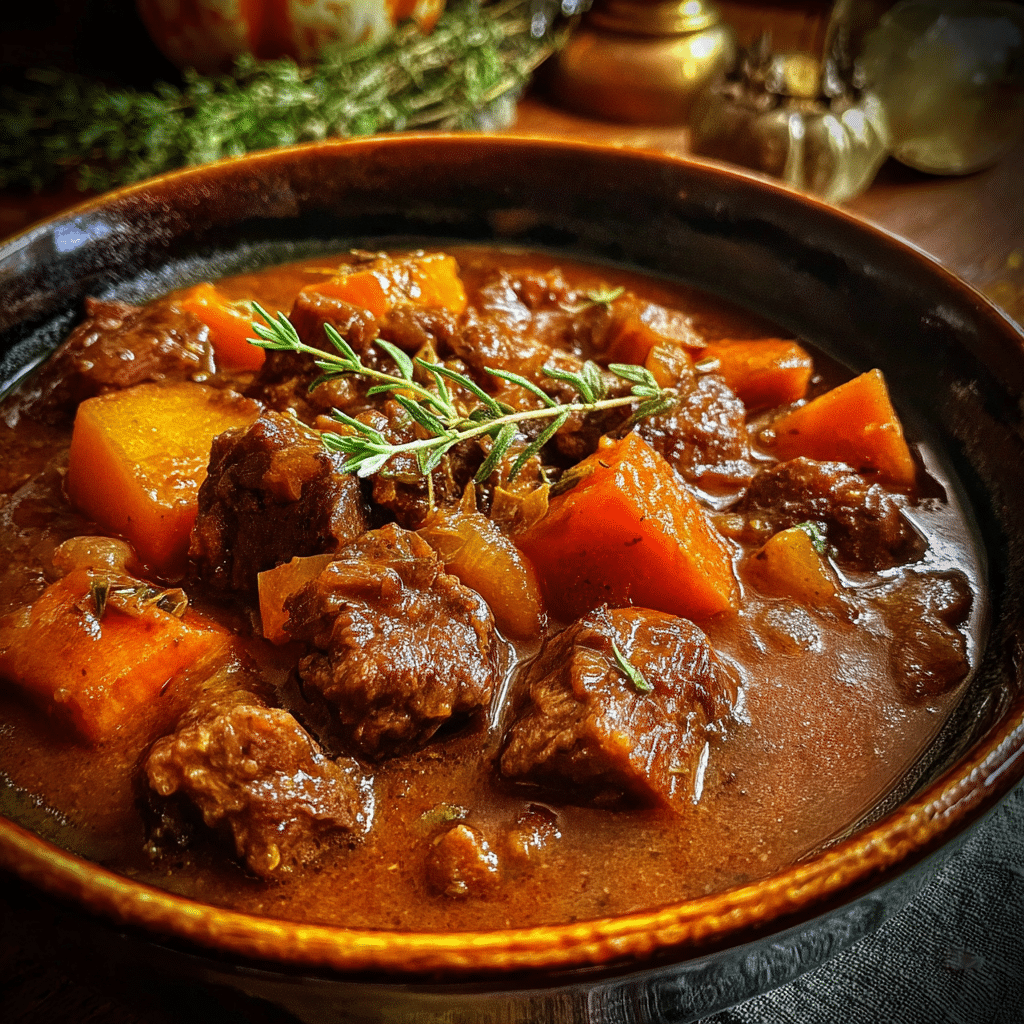 Autumn Harvest Beef Stew