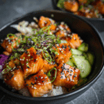 Bang Bang Salmon Bites Bowls