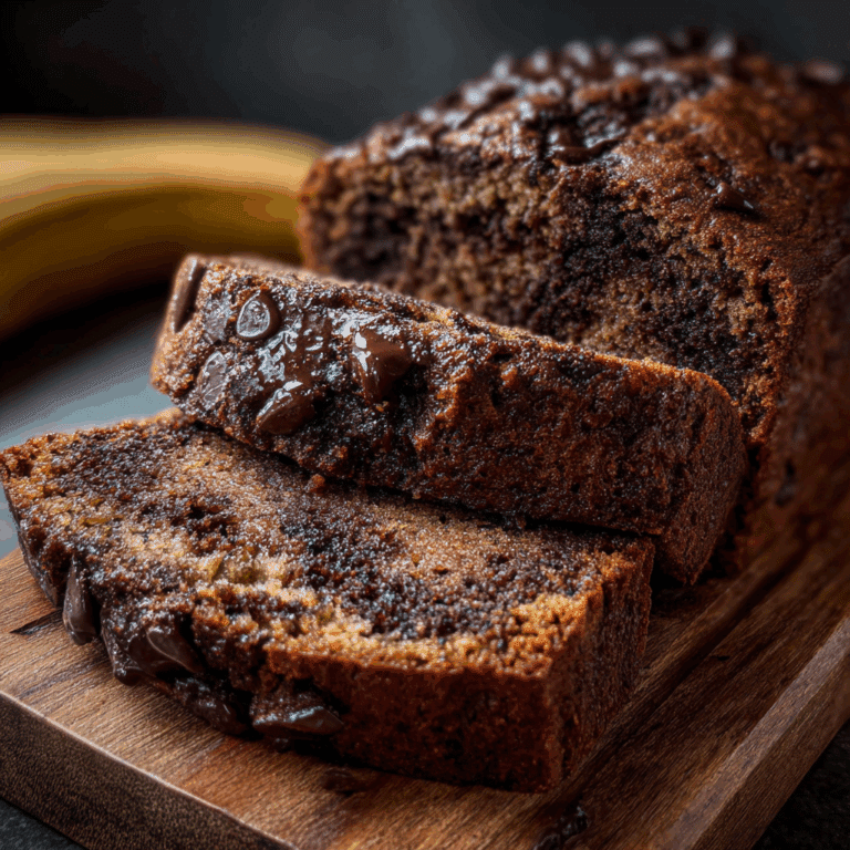 Chocolate Espresso Banana Bread