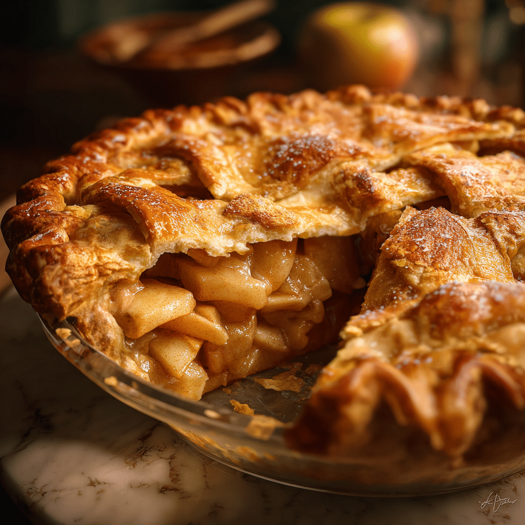 Classic Baked Spiced Apple Pie