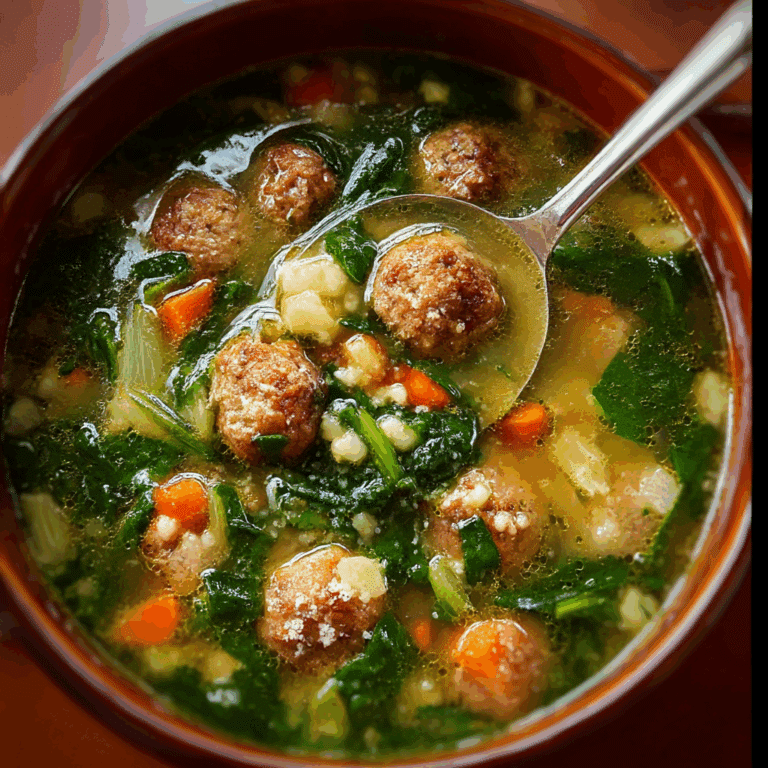 Classic Italian Wedding Soup