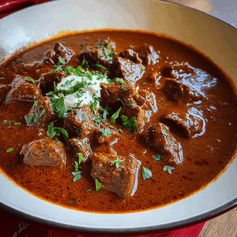 German Goulash Authentic Rahmgulasch Creamy Goulash