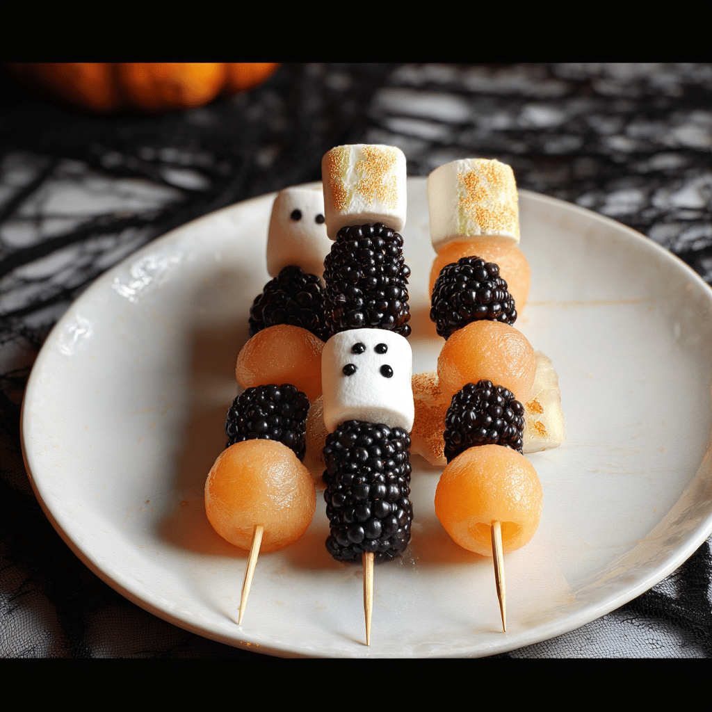 Ghost Fruit Skewers