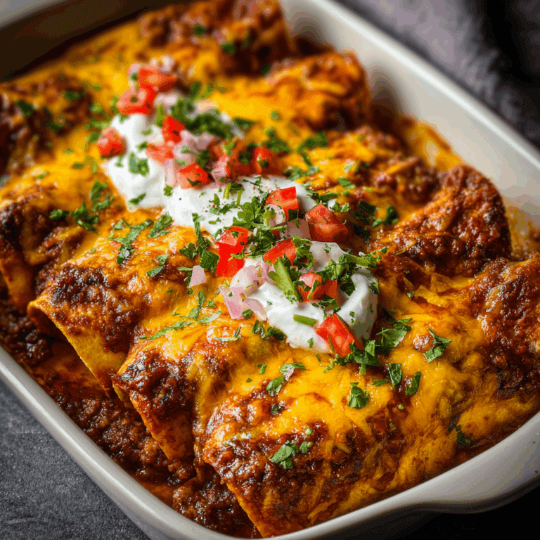 Ground Beef Enchiladas