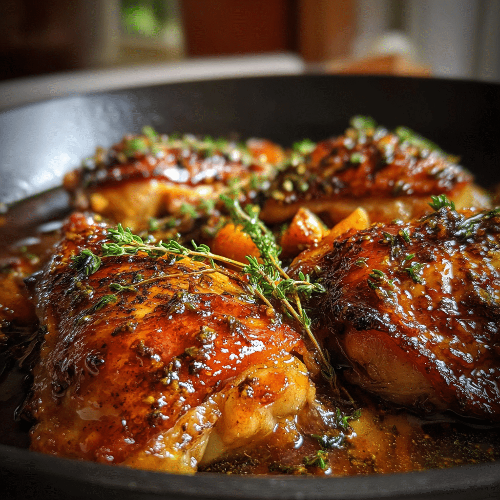 Honey Glazed Chicken Skillet