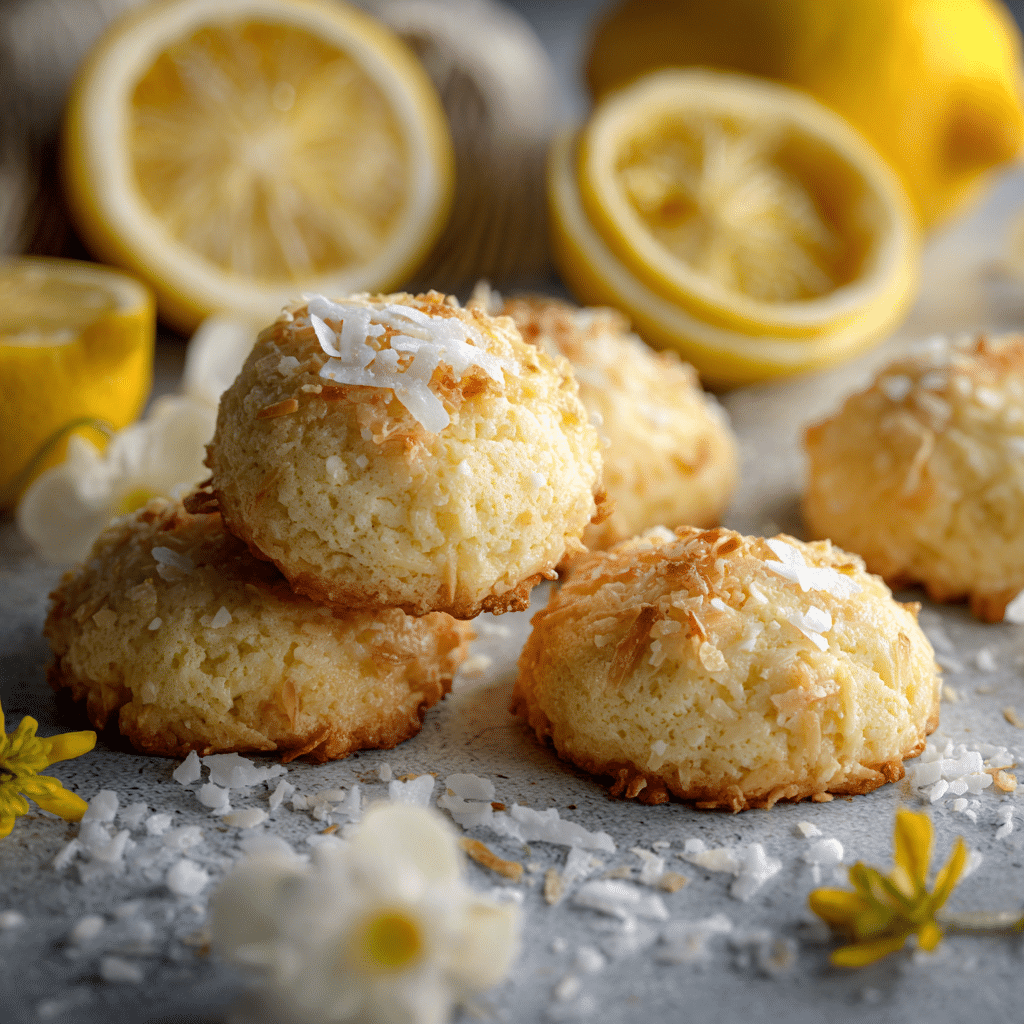 Lemon Coconut Heaven Cookies
