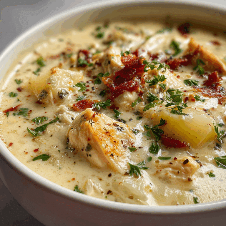 Creamy Chicken and Potato Soup