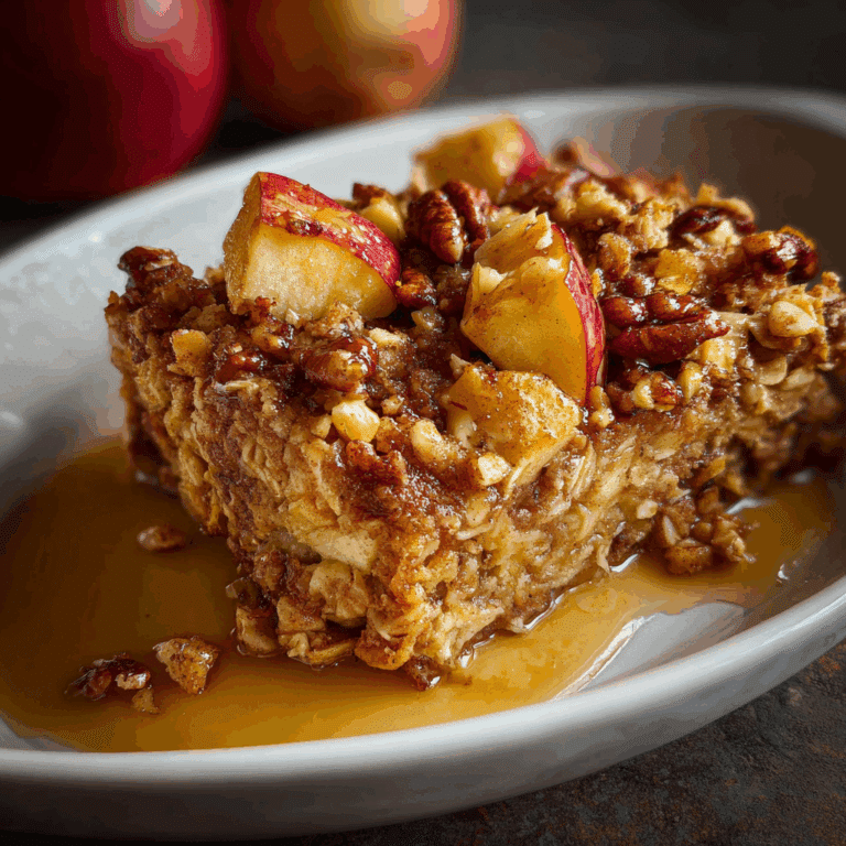 Oatmeal Apple Breakfast Bake