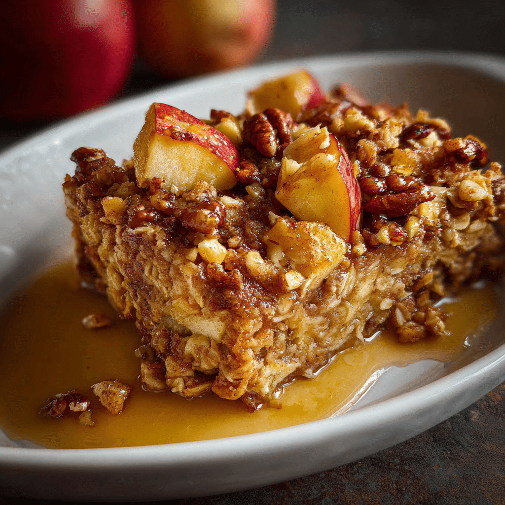 Oatmeal Apple Breakfast Bake