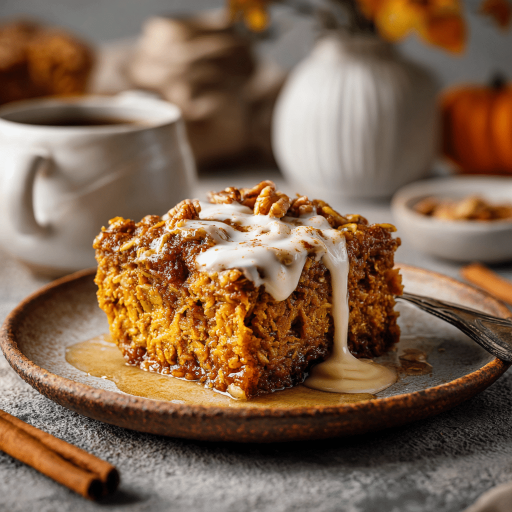 Pumpkin Baked Oatmeal