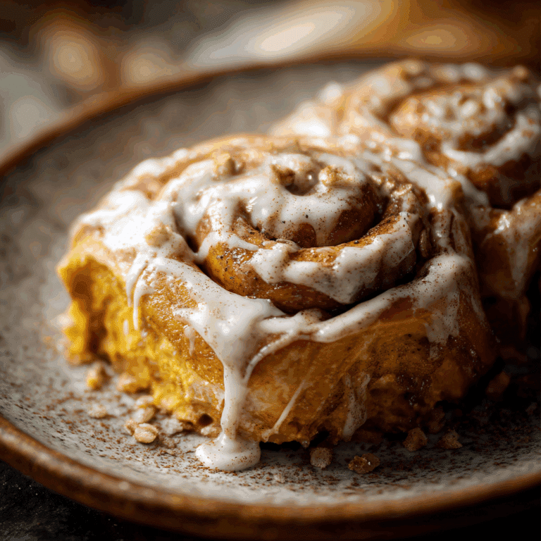 Pumpkin Cinnamon Rolls