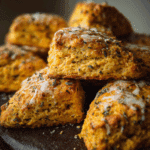 Savory Pumpkin Parmesan Scones