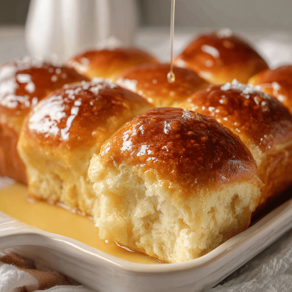 Sweetened Condensed Milk Rolls