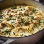White Lasagna Soup